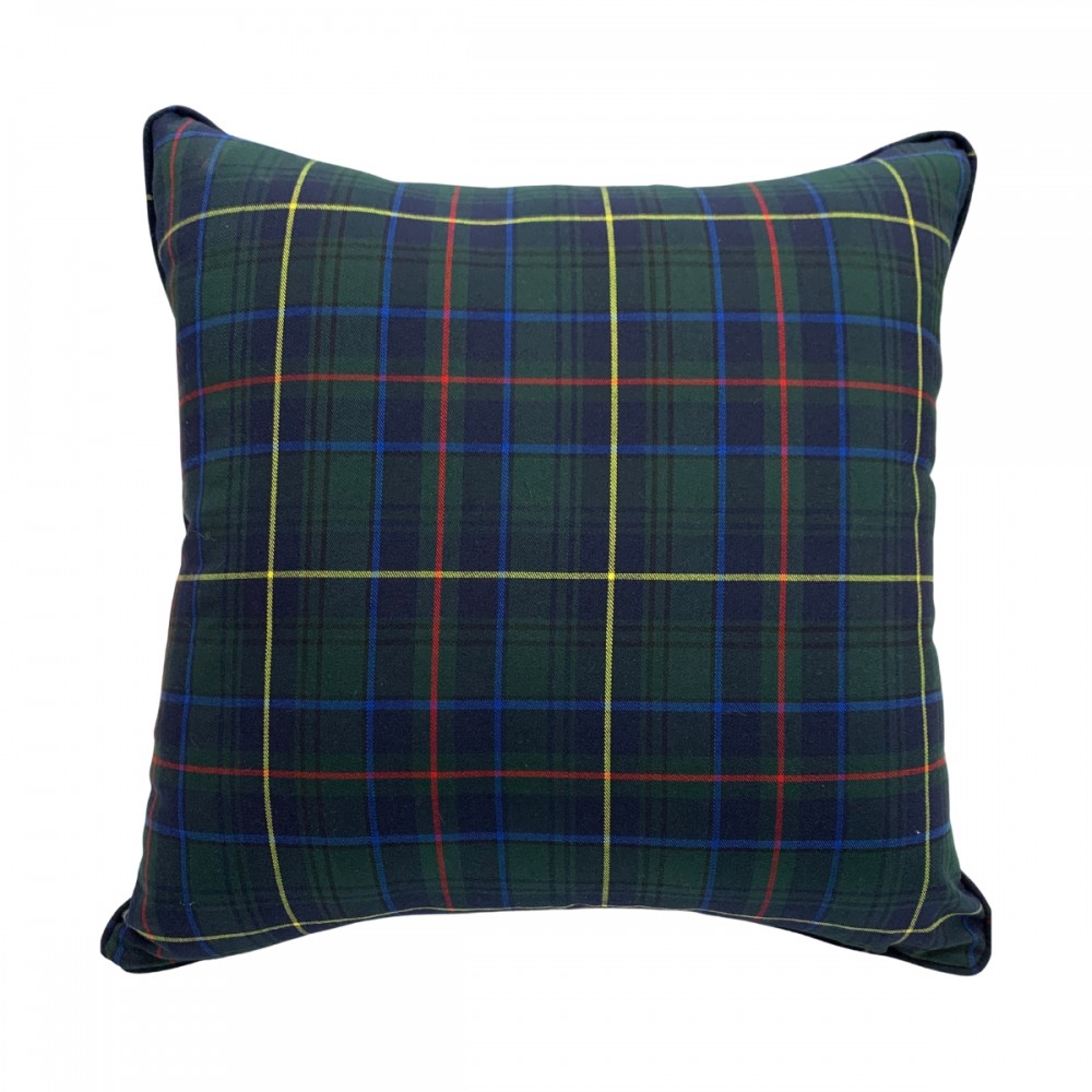 cuscino tartan cm 60x60 scozzese verde