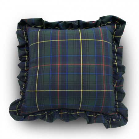 cuscino tartan cm 48x48 scozzese verde