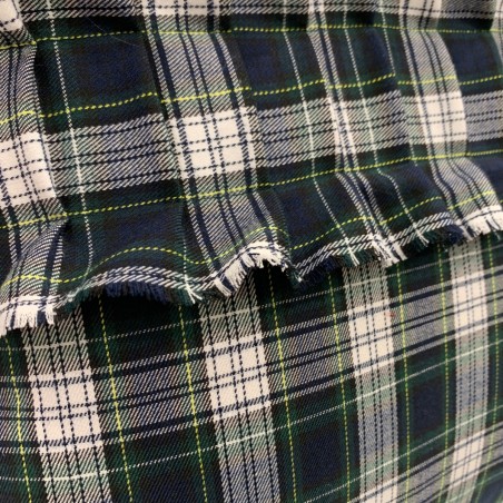 cuscino tartan con frangia cm 48x48 burberry verde