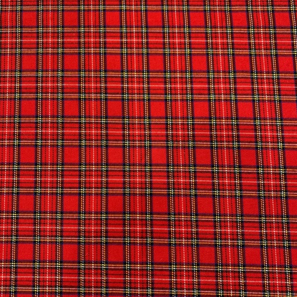 tovaglia tartan orlata 140x270 burberry rossa