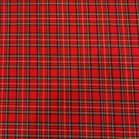 tovaglia tartan orlata 140x270 burberry rossa