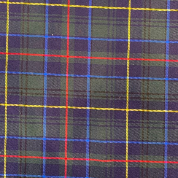 tovaglia tartan orlata 140x270 scozzese verde
