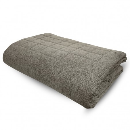 Trapuntino matrimoniale Borbonese Splendido colore perla