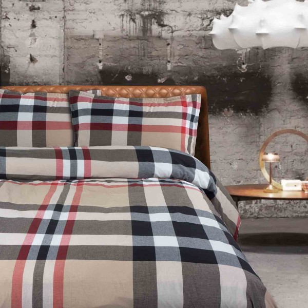 Parure Copripiumino singolo Cavalieri Madison Beige