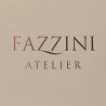 Bath towel Fazzini Isola 100X150 color Gray + White