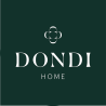 Dondi Dondi Wave double bed bedspread in Sea colour